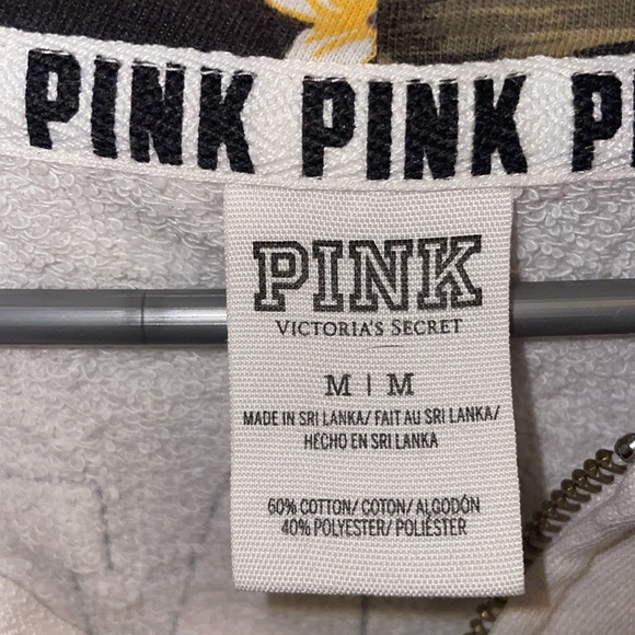 ❤️❤️❤️VS PINK ZIP UP BLING BLONG SWEATSHIRT ❤️❤️❤️ - Picture 4 of 9